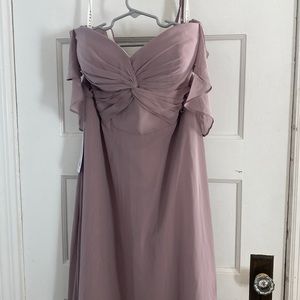 Beautiful azazie dusk bridesmaid dress